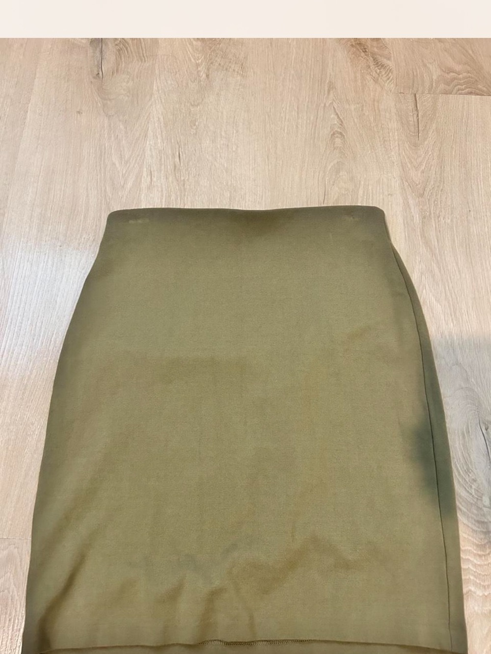 Premise Olive Green Pencil Skirt